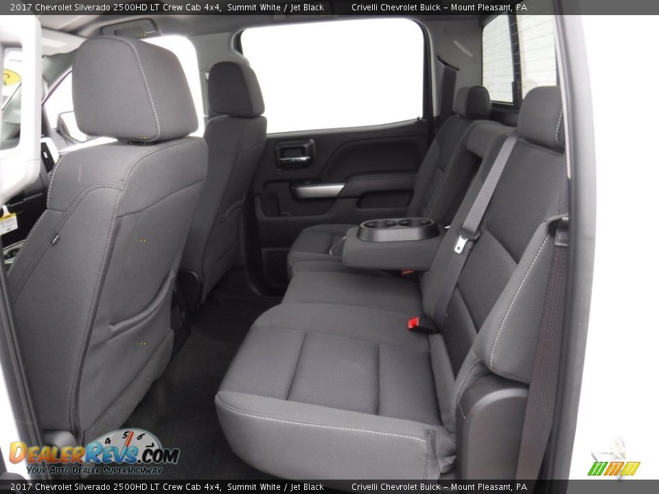 2017 Chevrolet Silverado 2500HD LT Crew Cab 4x4 Summit White / Jet Black Photo #30