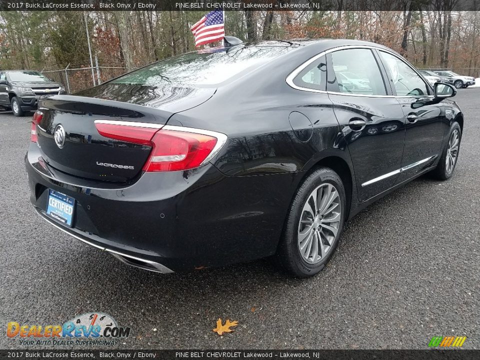 2017 Buick LaCrosse Essence Black Onyx / Ebony Photo #7