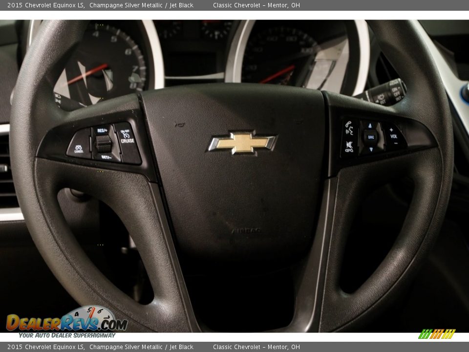 2015 Chevrolet Equinox LS Champagne Silver Metallic / Jet Black Photo #7