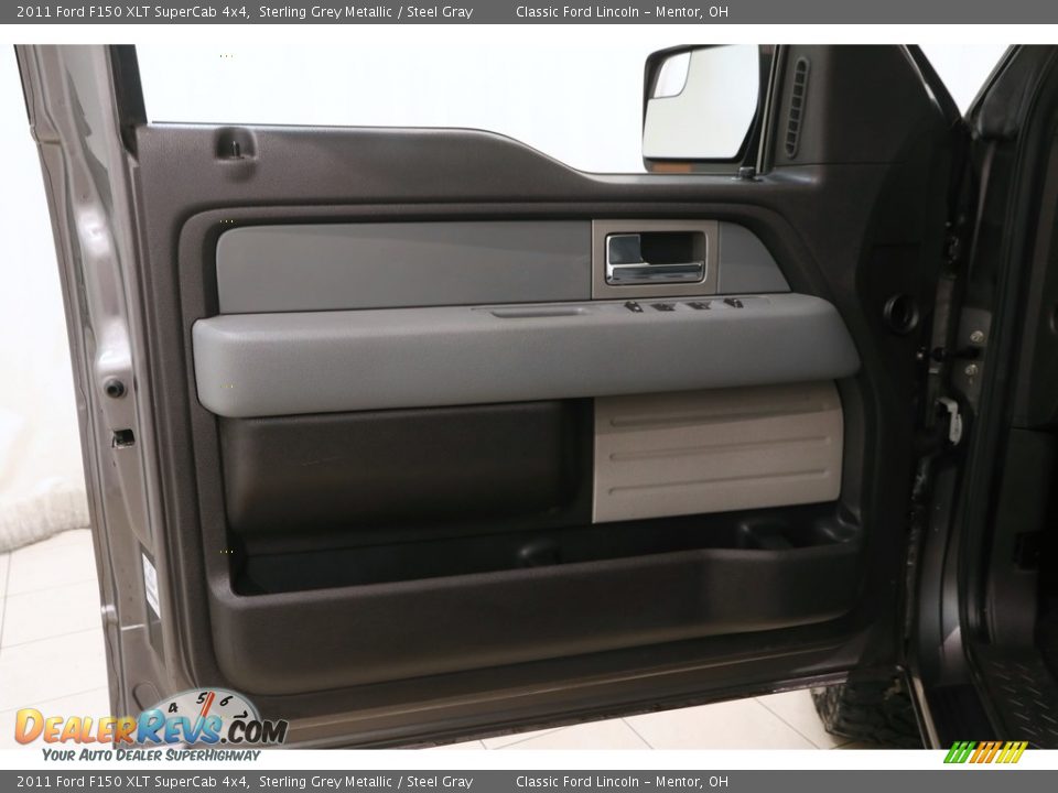2011 Ford F150 XLT SuperCab 4x4 Sterling Grey Metallic / Steel Gray Photo #4