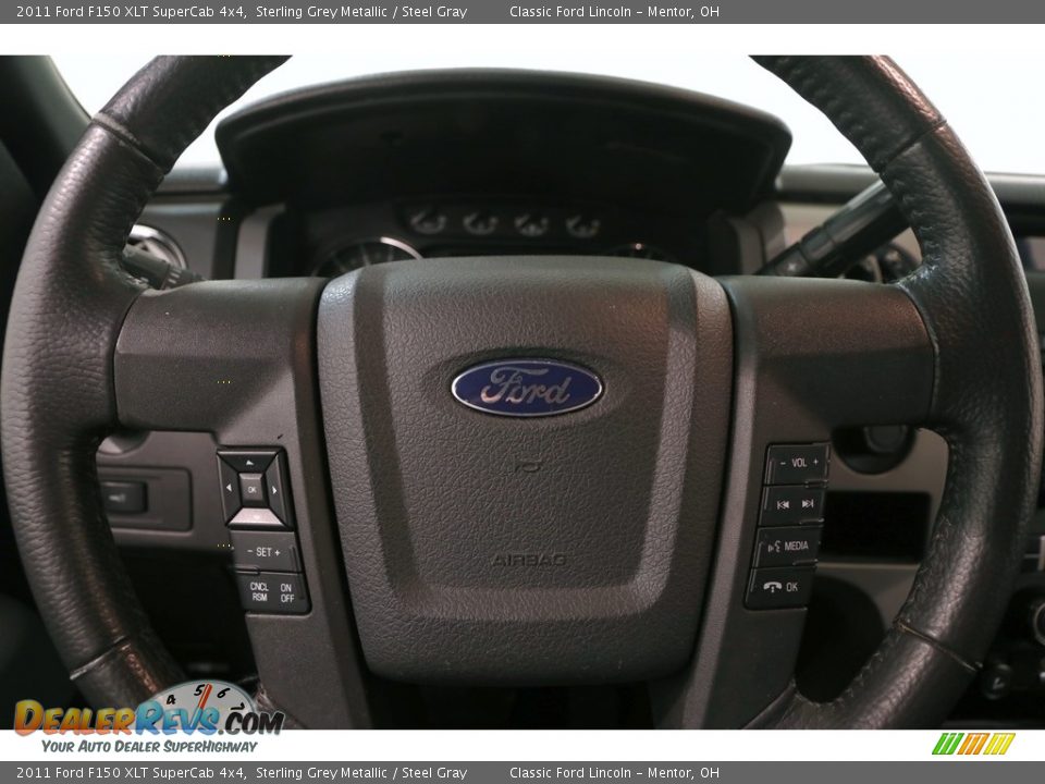 2011 Ford F150 XLT SuperCab 4x4 Sterling Grey Metallic / Steel Gray Photo #6