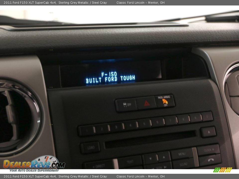 2011 Ford F150 XLT SuperCab 4x4 Sterling Grey Metallic / Steel Gray Photo #9