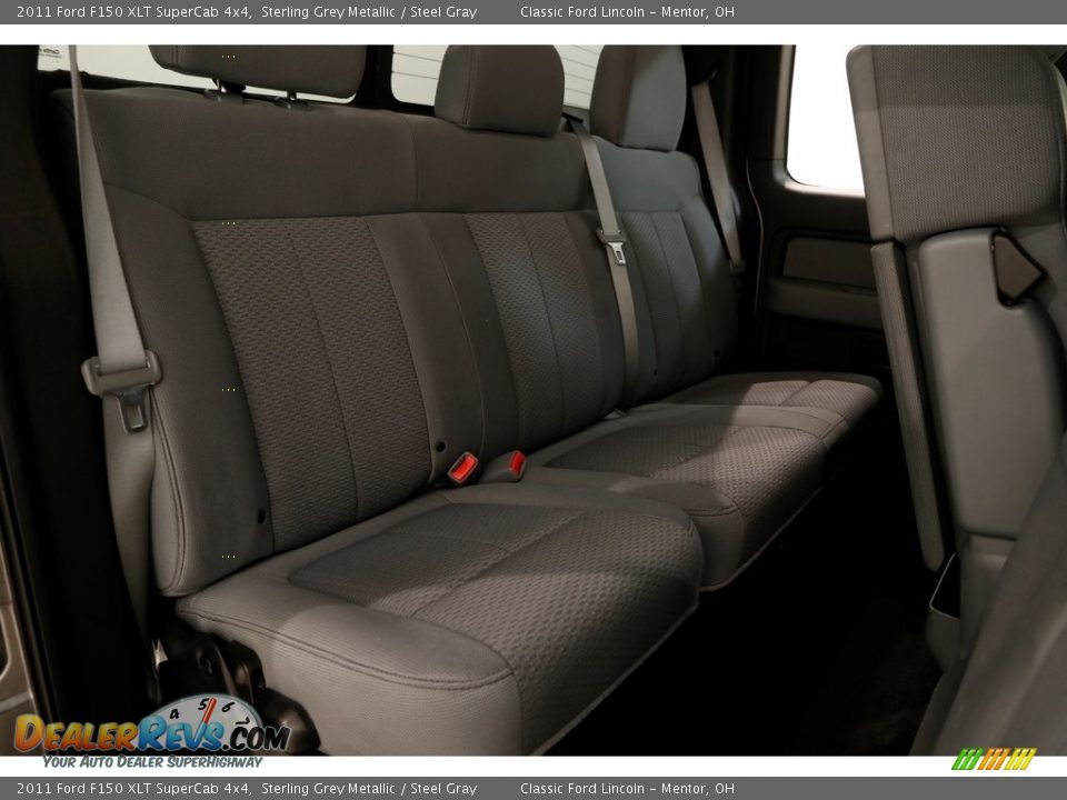 2011 Ford F150 XLT SuperCab 4x4 Sterling Grey Metallic / Steel Gray Photo #12