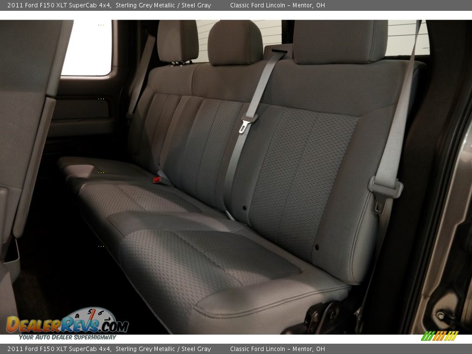 2011 Ford F150 XLT SuperCab 4x4 Sterling Grey Metallic / Steel Gray Photo #13