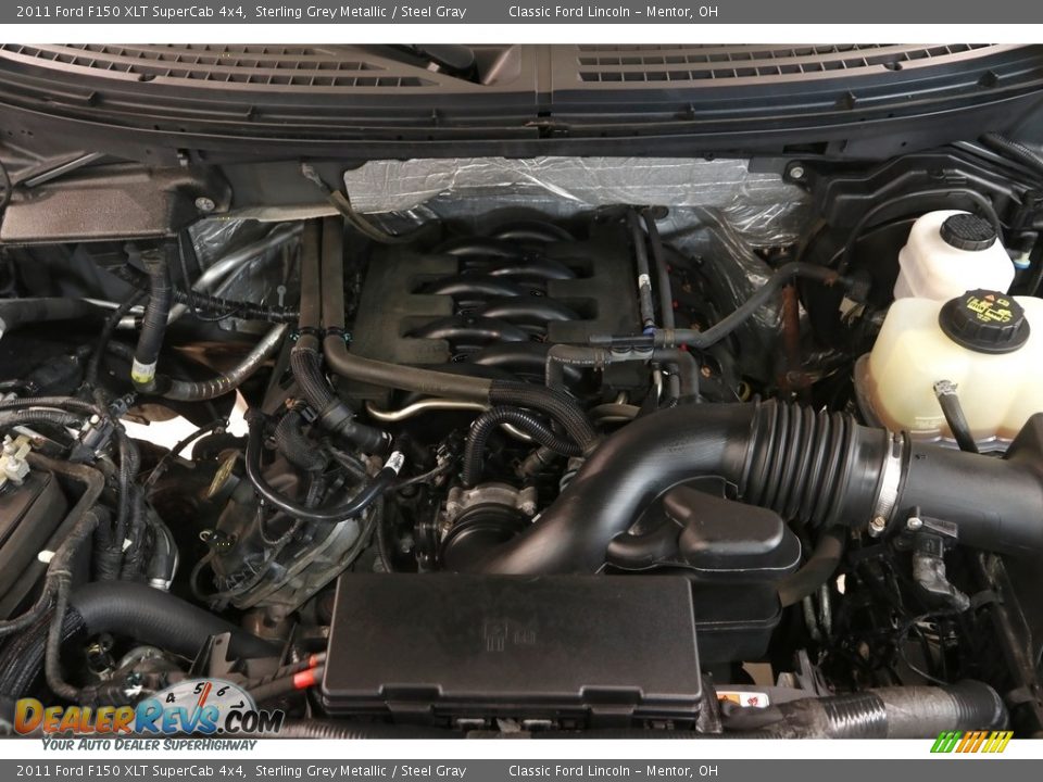 2011 Ford F150 XLT SuperCab 4x4 Sterling Grey Metallic / Steel Gray Photo #15