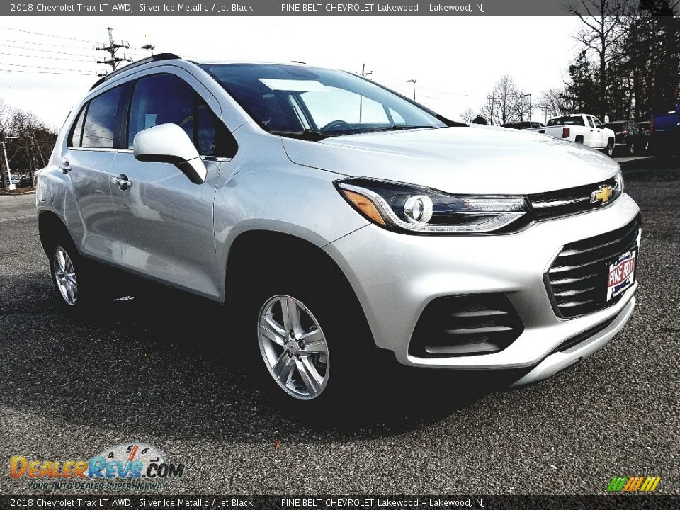 2018 Chevrolet Trax LT AWD Silver Ice Metallic / Jet Black Photo #1