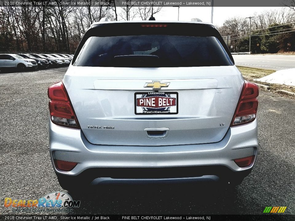 2018 Chevrolet Trax LT AWD Silver Ice Metallic / Jet Black Photo #5