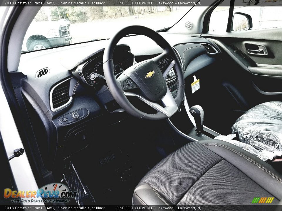 2018 Chevrolet Trax LT AWD Silver Ice Metallic / Jet Black Photo #7