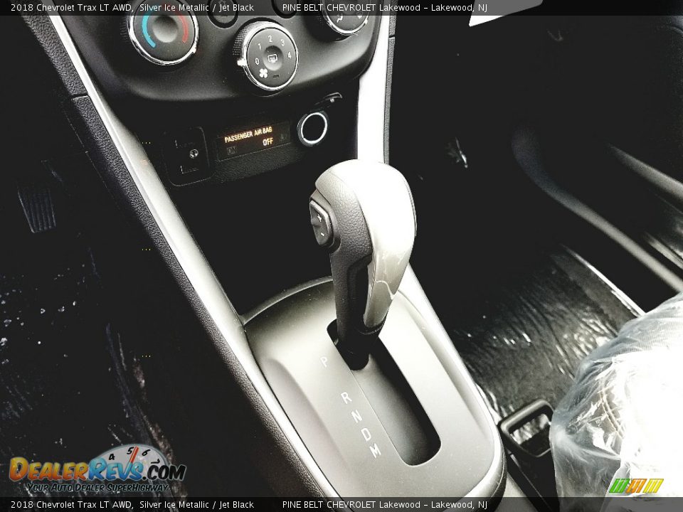 2018 Chevrolet Trax LT AWD Silver Ice Metallic / Jet Black Photo #9