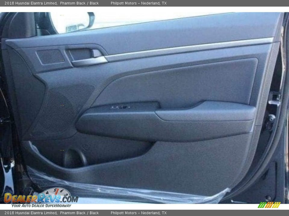 2018 Hyundai Elantra Limited Phantom Black / Black Photo #29