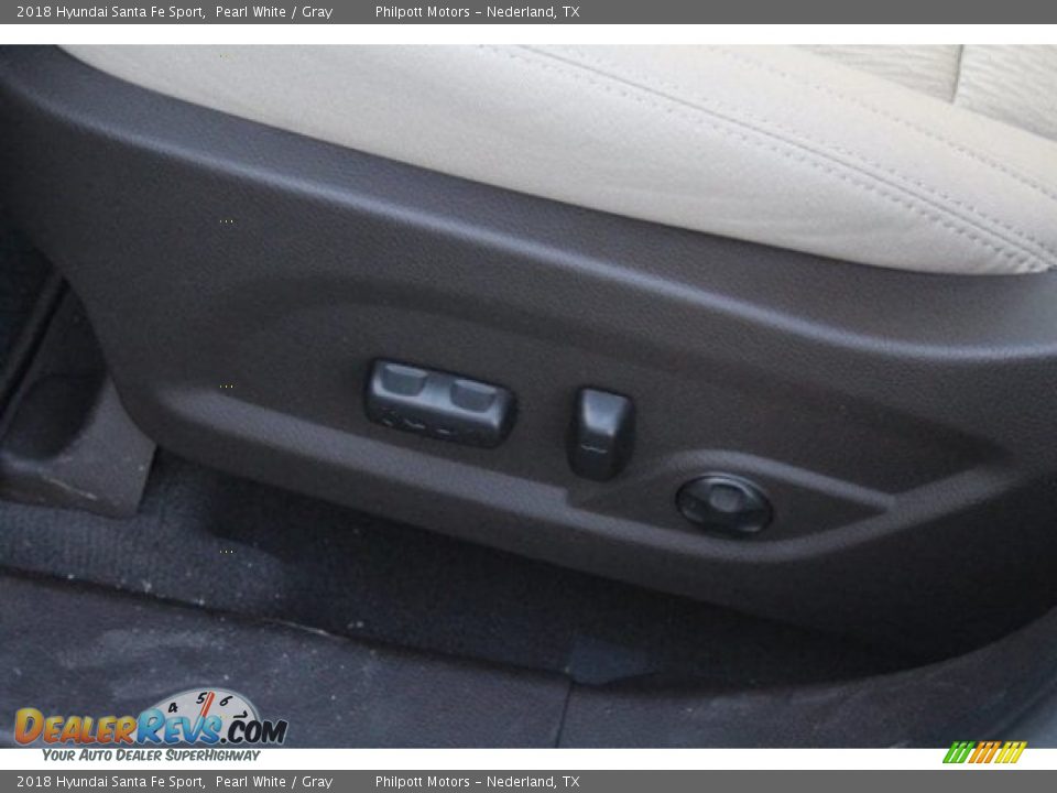 2018 Hyundai Santa Fe Sport Pearl White / Gray Photo #15