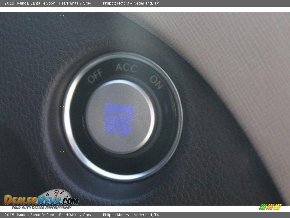 2018 Hyundai Santa Fe Sport Pearl White / Gray Photo #18