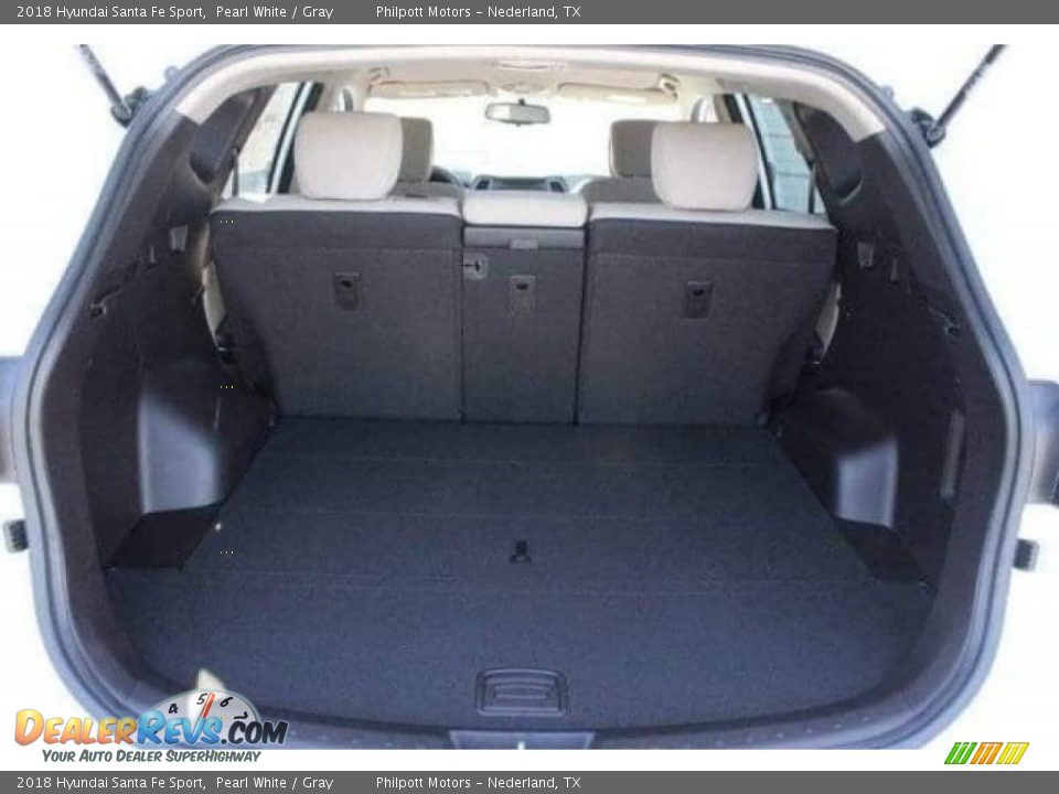 2018 Hyundai Santa Fe Sport Pearl White / Gray Photo #28