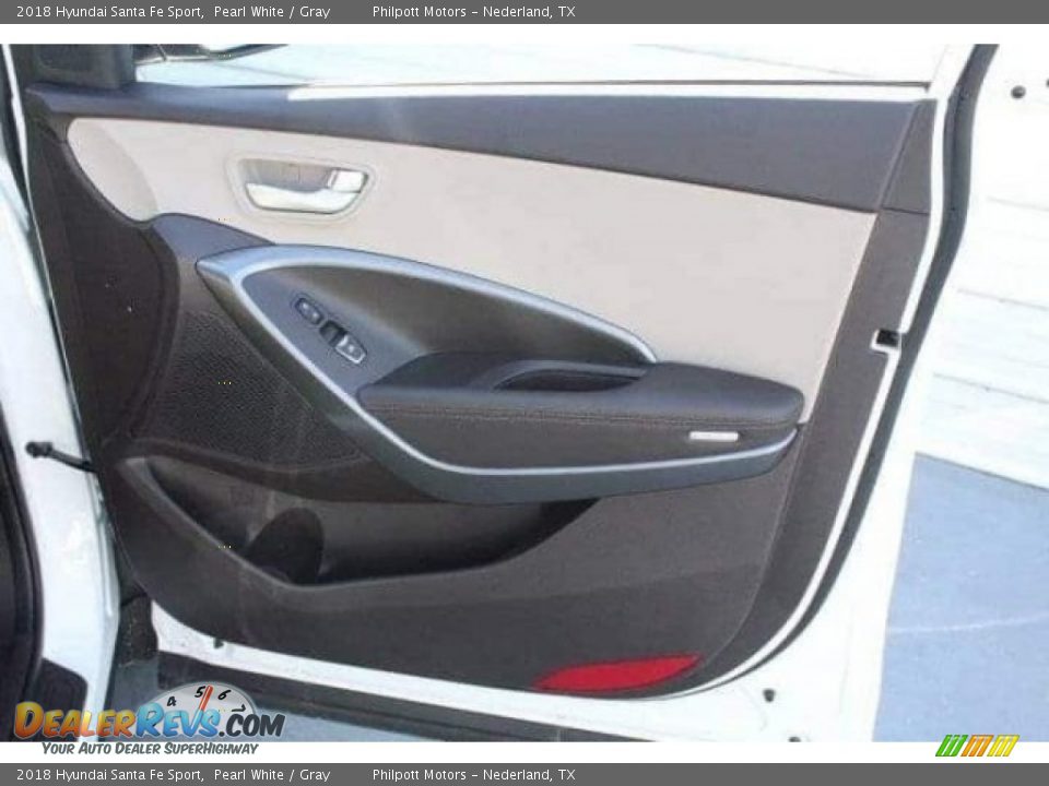2018 Hyundai Santa Fe Sport Pearl White / Gray Photo #31