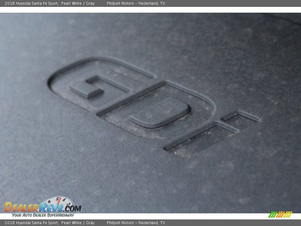 2018 Hyundai Santa Fe Sport Pearl White / Gray Photo #35