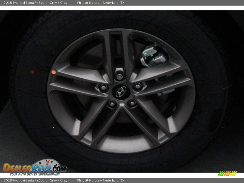 2018 Hyundai Santa Fe Sport Gray / Gray Photo #6