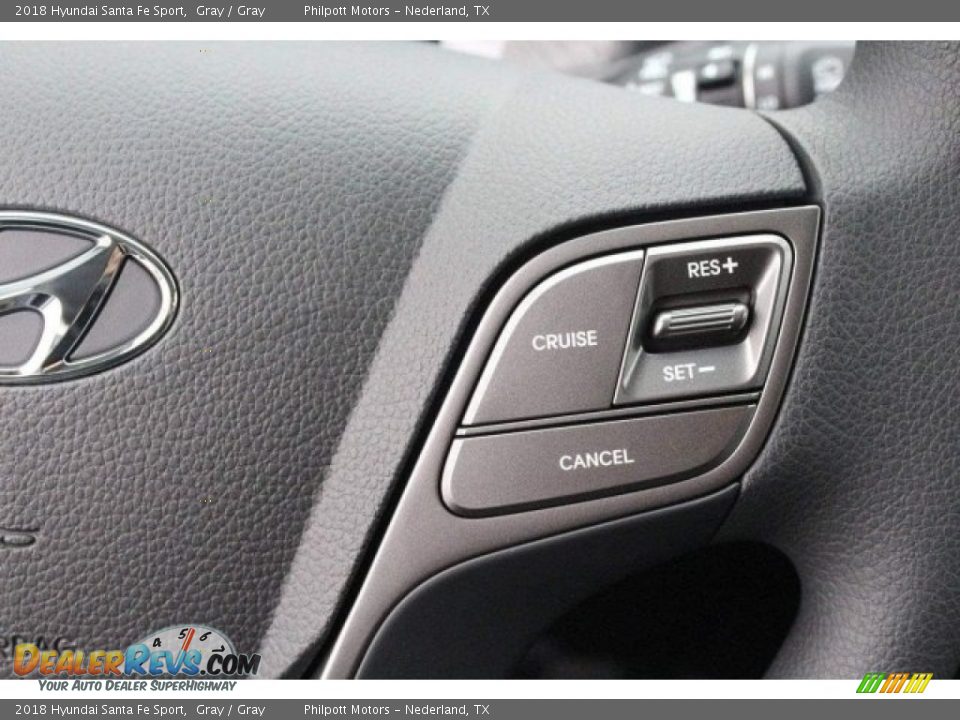 2018 Hyundai Santa Fe Sport Gray / Gray Photo #17