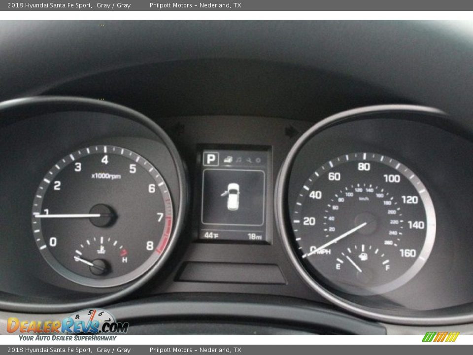 2018 Hyundai Santa Fe Sport Gray / Gray Photo #18