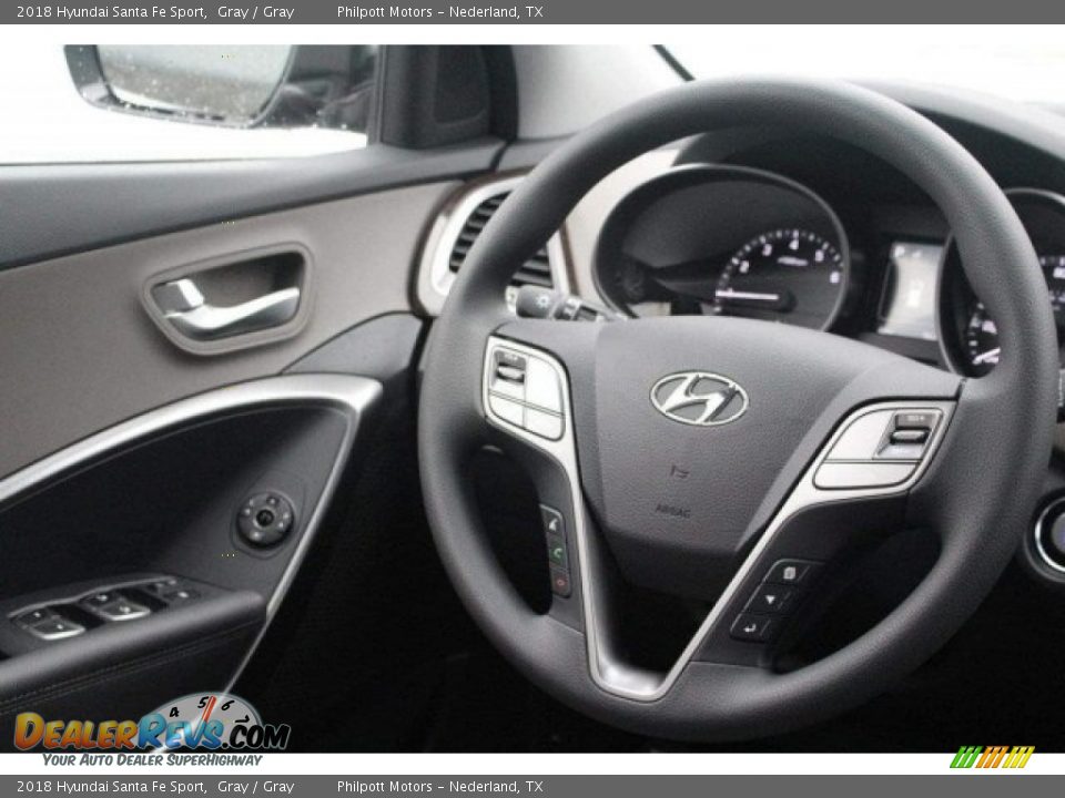 2018 Hyundai Santa Fe Sport Gray / Gray Photo #23