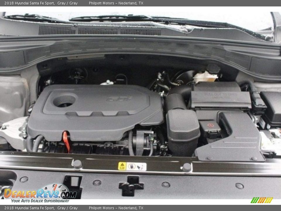 2018 Hyundai Santa Fe Sport Gray / Gray Photo #25