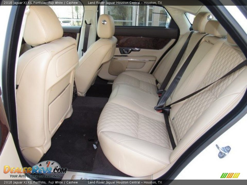 2018 Jaguar XJ XJL Portfolio Fuji White / Cashew Photo #4
