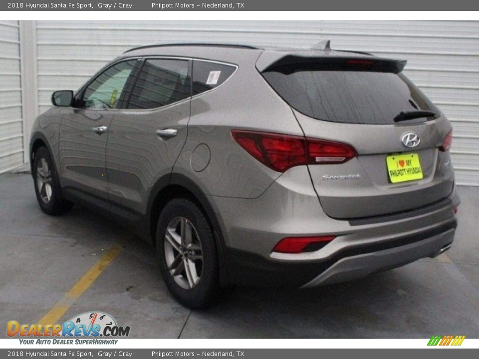 2018 Hyundai Santa Fe Sport Gray / Gray Photo #7