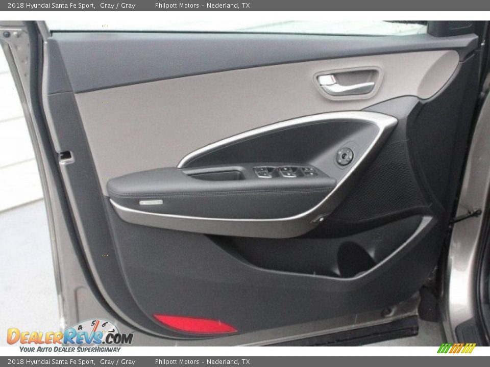2018 Hyundai Santa Fe Sport Gray / Gray Photo #10
