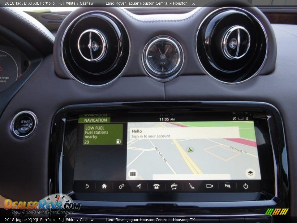 2018 Jaguar XJ XJL Portfolio Fuji White / Cashew Photo #19