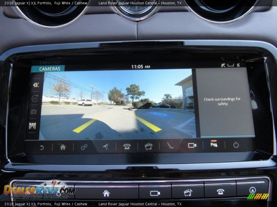 2018 Jaguar XJ XJL Portfolio Fuji White / Cashew Photo #20