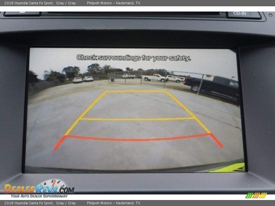 2018 Hyundai Santa Fe Sport Gray / Gray Photo #13