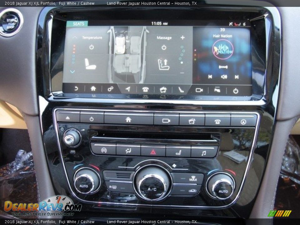 2018 Jaguar XJ XJL Portfolio Fuji White / Cashew Photo #21