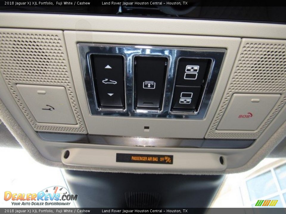 2018 Jaguar XJ XJL Portfolio Fuji White / Cashew Photo #23