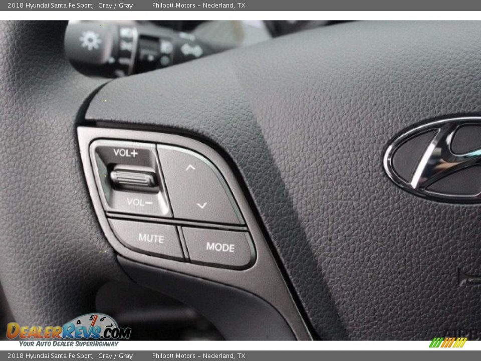 2018 Hyundai Santa Fe Sport Gray / Gray Photo #16