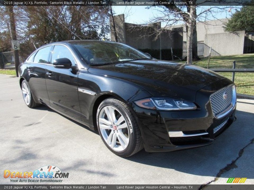 Front 3/4 View of 2018 Jaguar XJ XJL Portfolio Photo #2