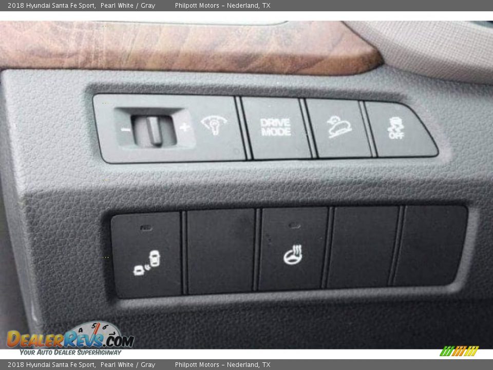 2018 Hyundai Santa Fe Sport Pearl White / Gray Photo #22