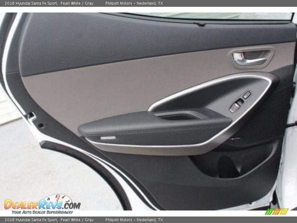 2018 Hyundai Santa Fe Sport Pearl White / Gray Photo #23