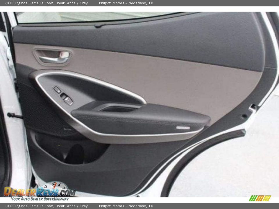 2018 Hyundai Santa Fe Sport Pearl White / Gray Photo #29