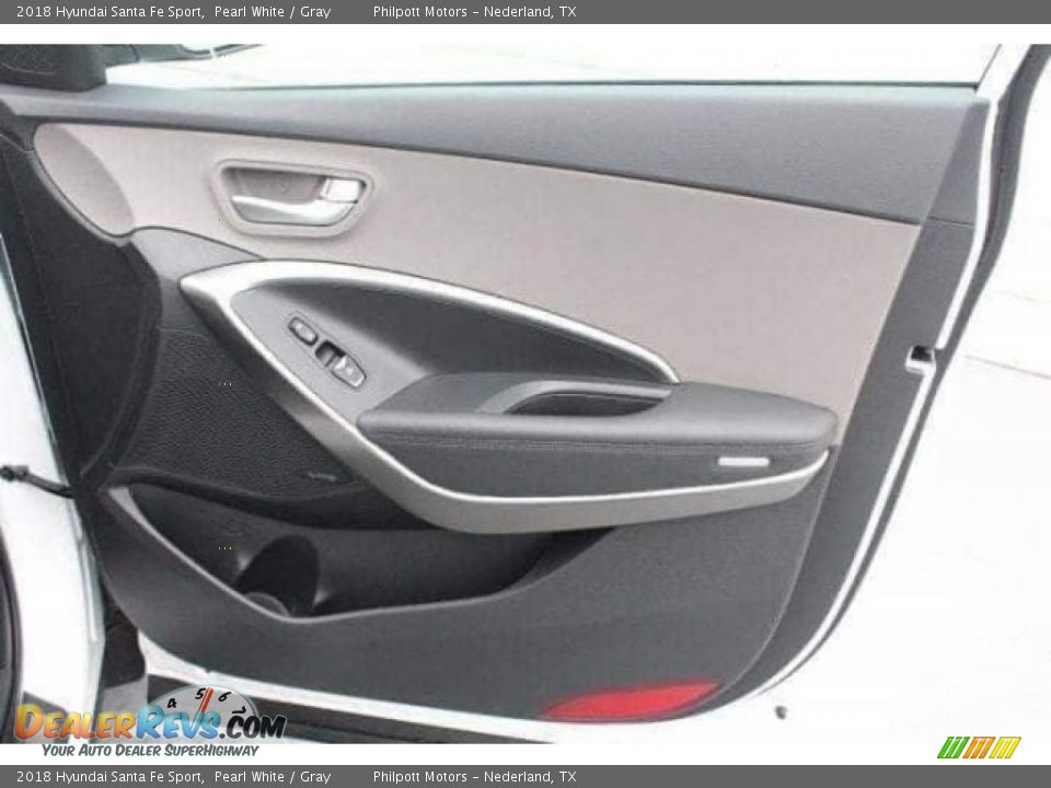 2018 Hyundai Santa Fe Sport Pearl White / Gray Photo #31
