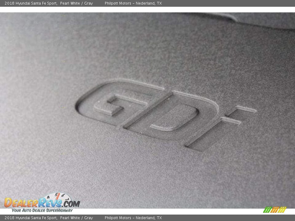 2018 Hyundai Santa Fe Sport Pearl White / Gray Photo #35