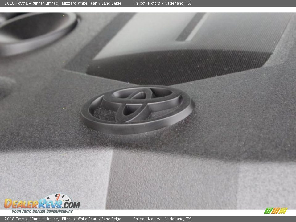 2018 Toyota 4Runner Limited Blizzard White Pearl / Sand Beige Photo #33