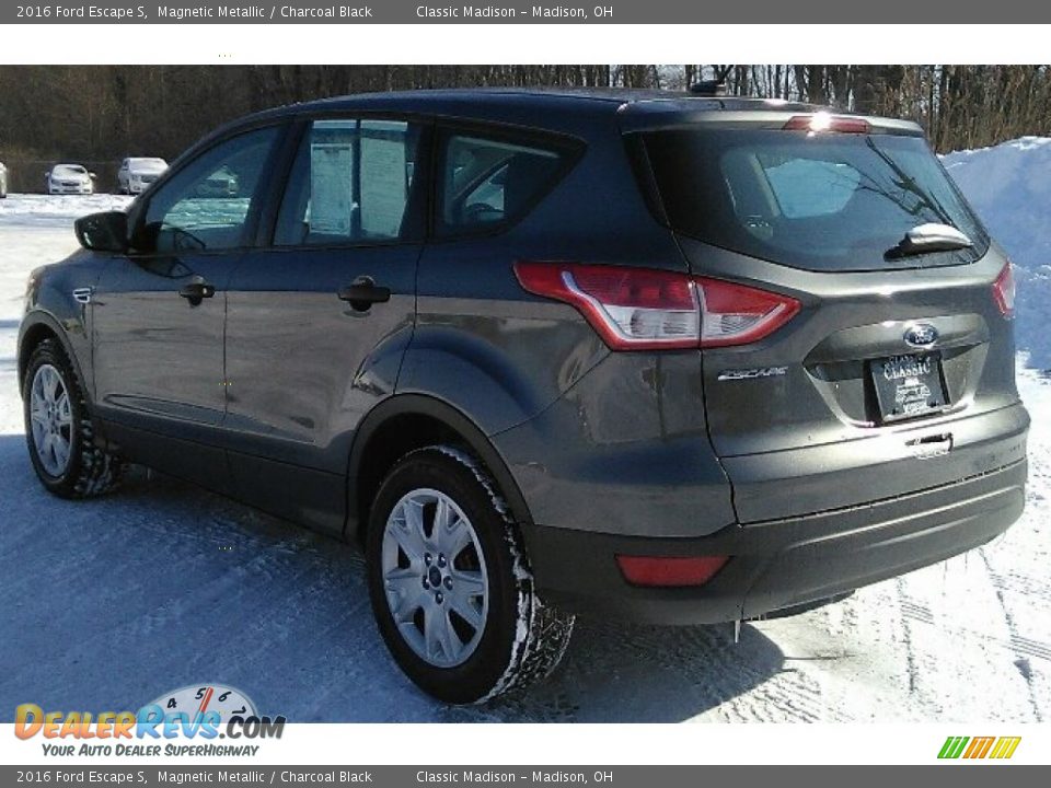 2016 Ford Escape S Magnetic Metallic / Charcoal Black Photo #2