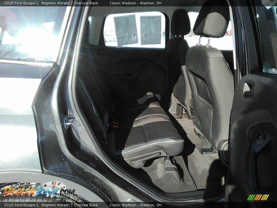 2016 Ford Escape S Magnetic Metallic / Charcoal Black Photo #6