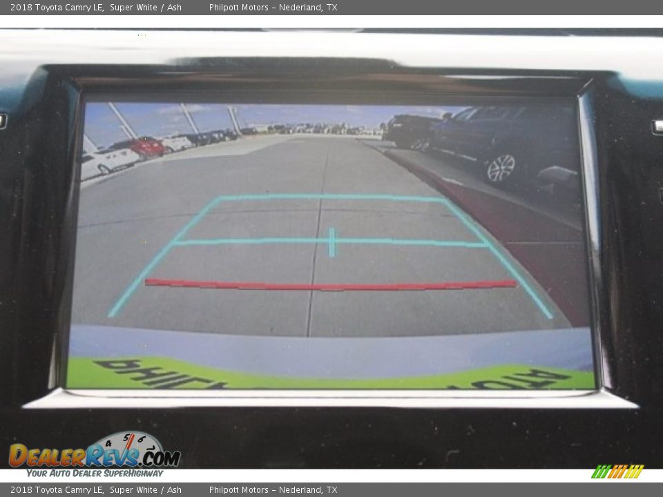 2018 Toyota Camry LE Super White / Ash Photo #13