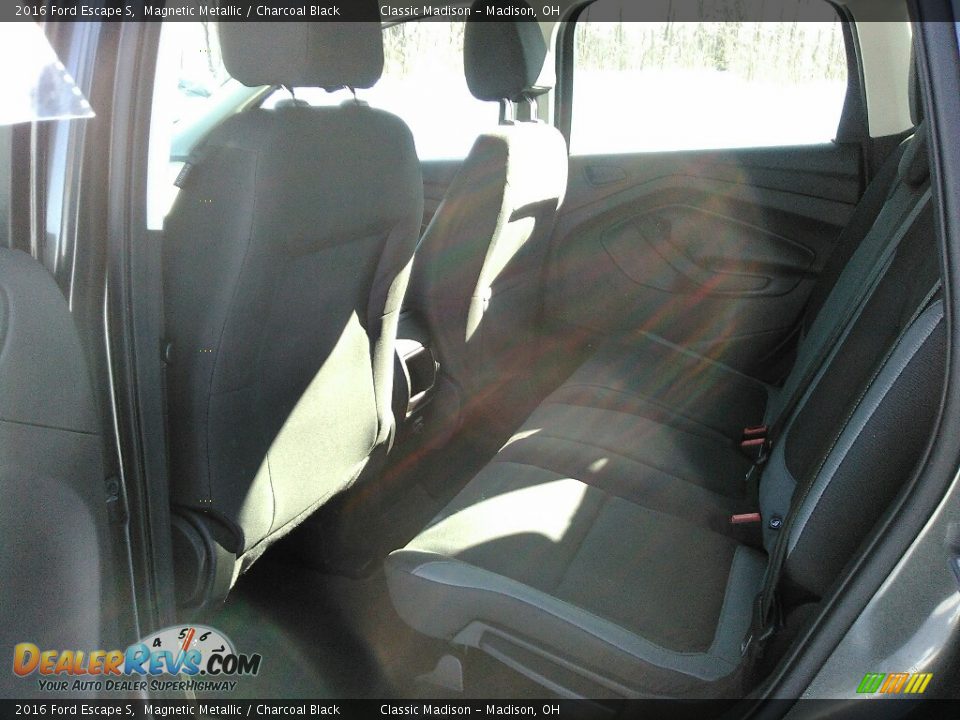2016 Ford Escape S Magnetic Metallic / Charcoal Black Photo #10