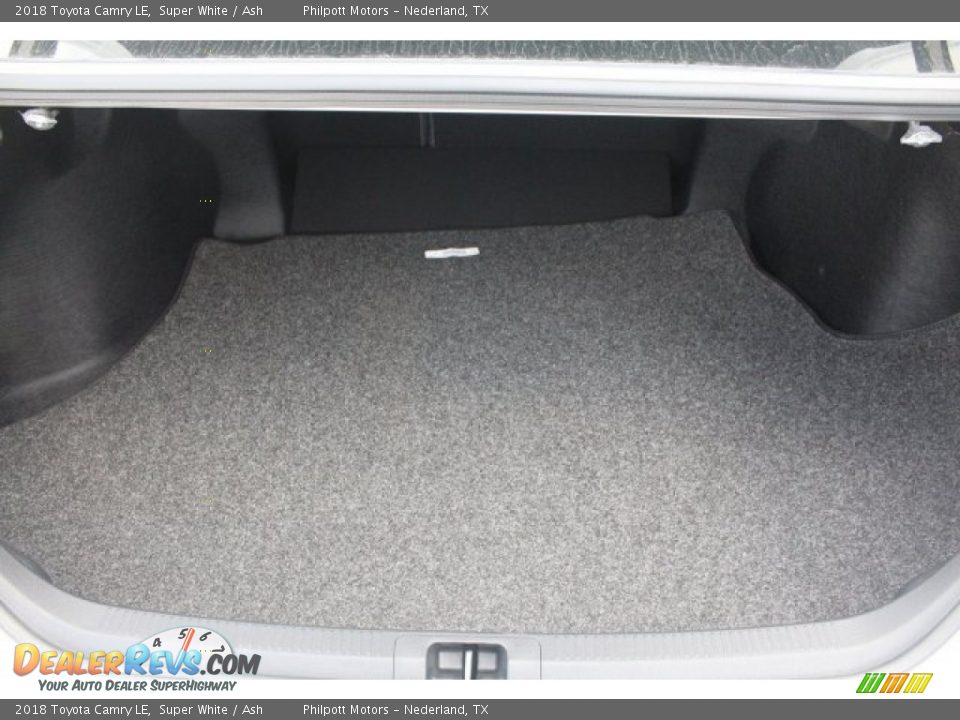 2018 Toyota Camry LE Super White / Ash Photo #23