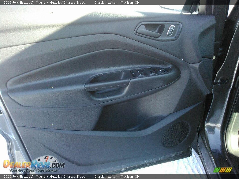 2016 Ford Escape S Magnetic Metallic / Charcoal Black Photo #15