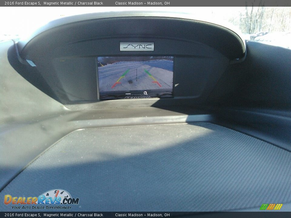 2016 Ford Escape S Magnetic Metallic / Charcoal Black Photo #17