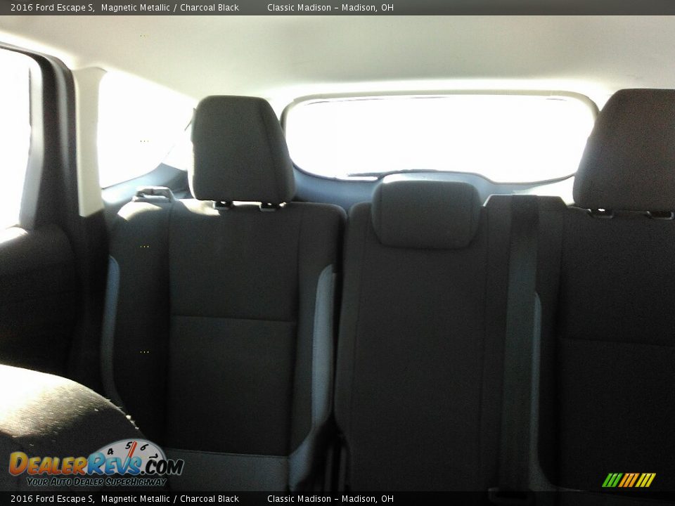 2016 Ford Escape S Magnetic Metallic / Charcoal Black Photo #19