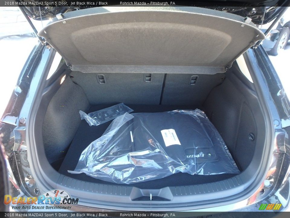 2018 Mazda MAZDA3 Sport 5 Door Jet Black Mica / Black Photo #5