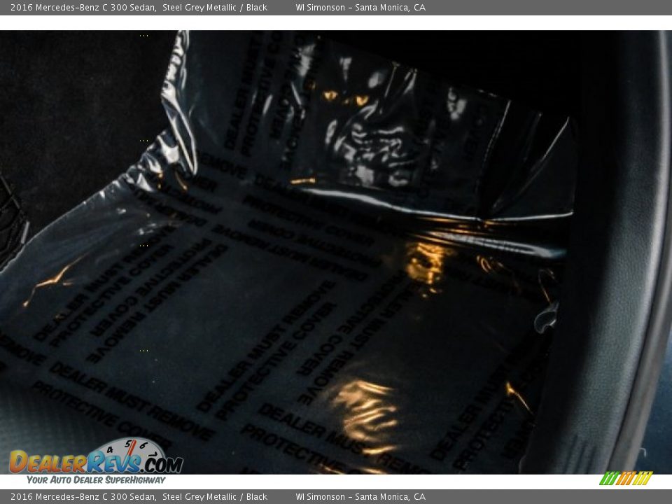 2016 Mercedes-Benz C 300 Sedan Steel Grey Metallic / Black Photo #26